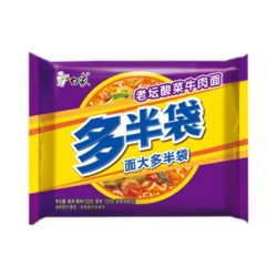BaiXiang Instantnudeln mit Rindfleisch- und Sauerkrautgeschmack 475g - Image 2