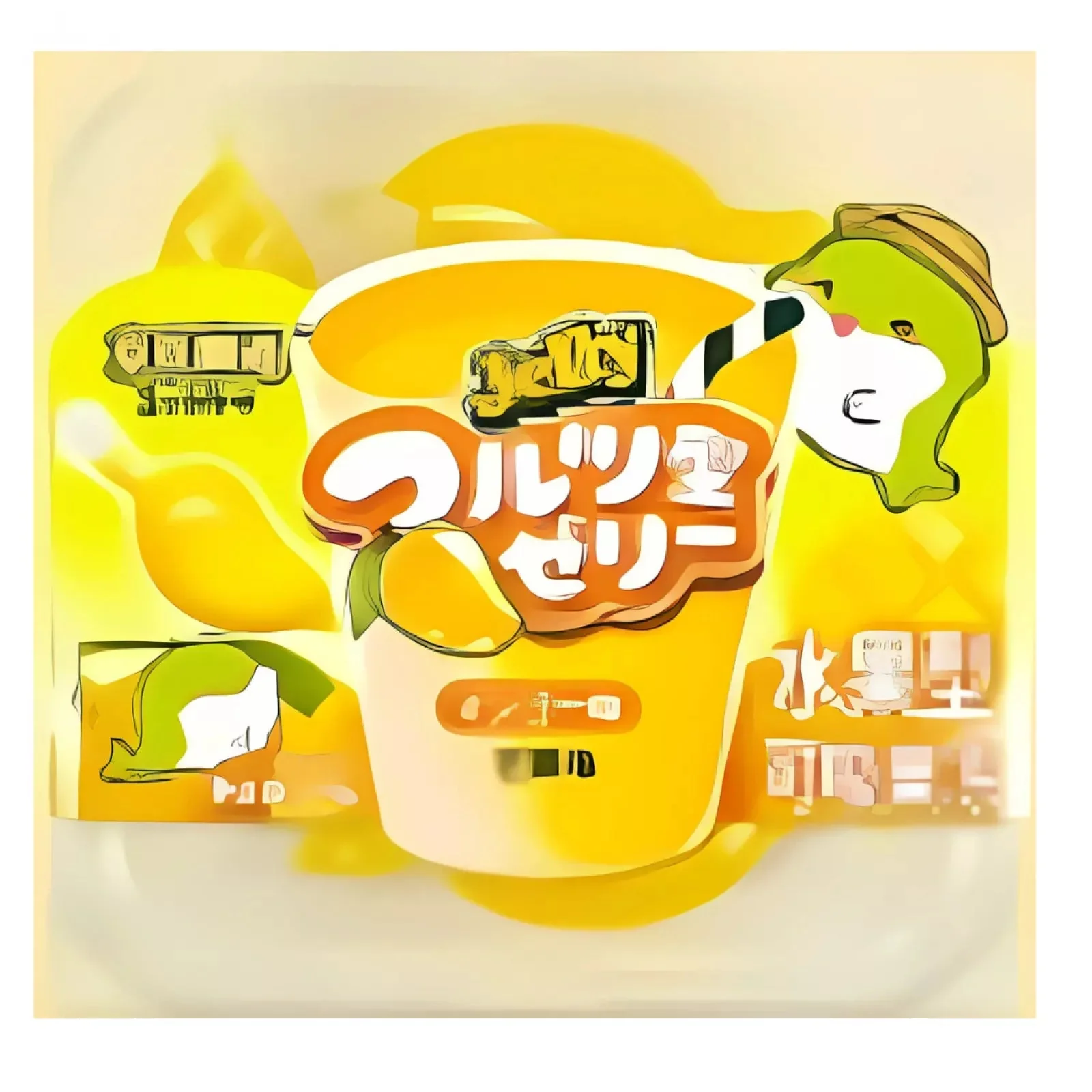 JJLD Fruchtförmiges Mangogelee 228g