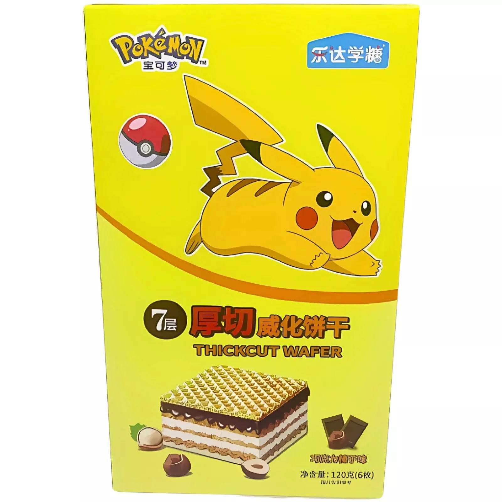 LEDA Haselnuss Waffel 120g