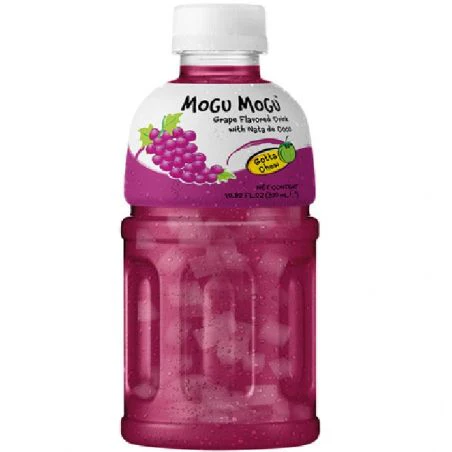 Mogu Mogu Traubengetränk mit Nata de Coco 320ml