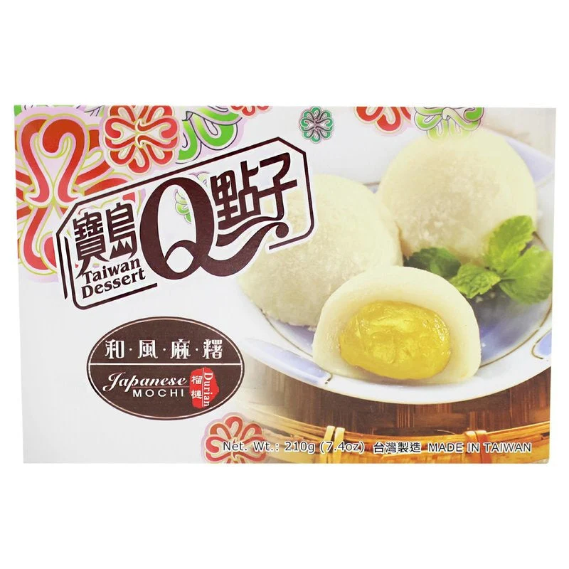 Q-Brand Durian Mochi 210g - Image 2